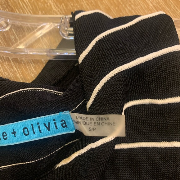 Alice + Olivia Striped Sleeveless Midi Dress - Picture 7 of 13